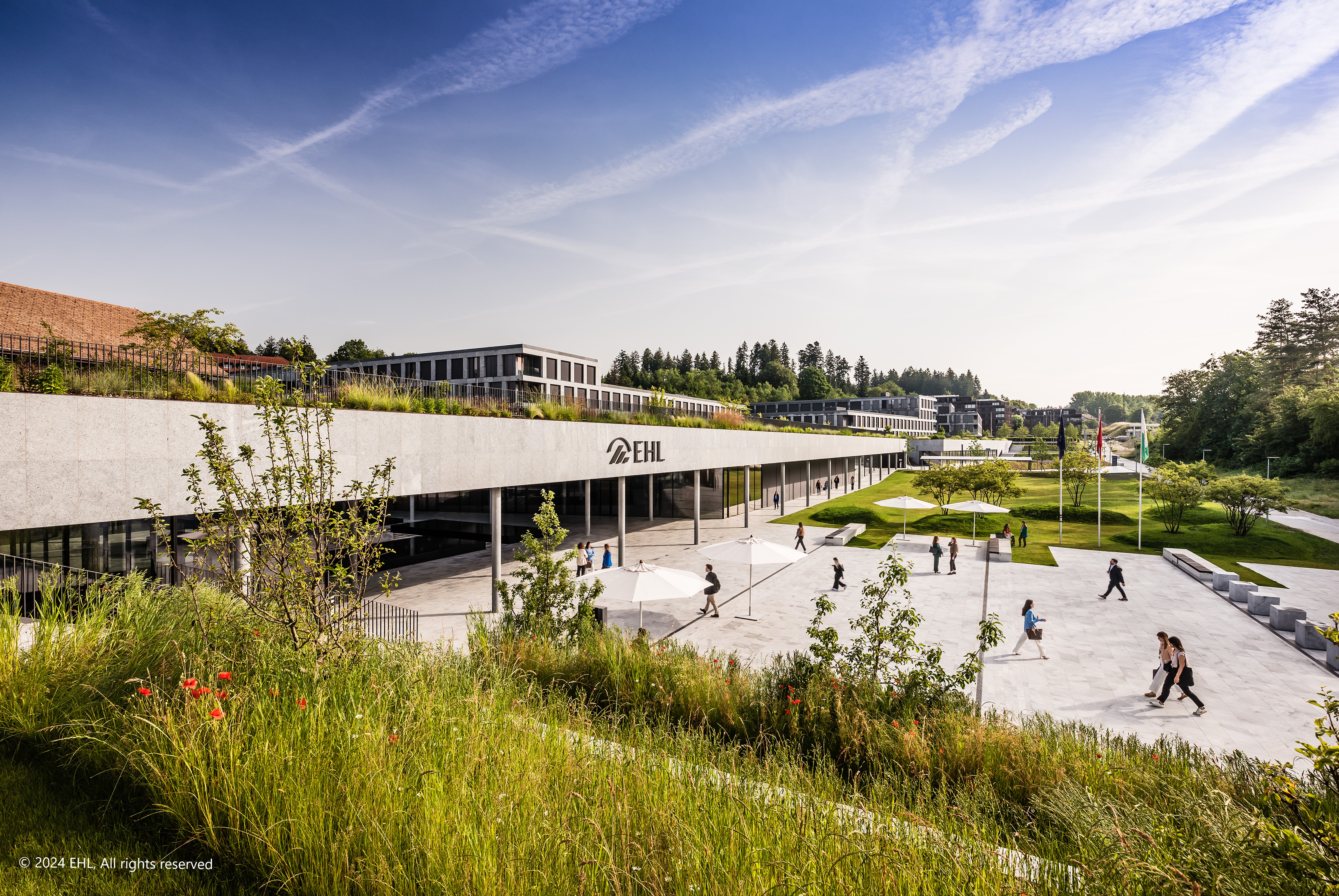 © 2024 EHL, All rights reserved-Campus-Entrance